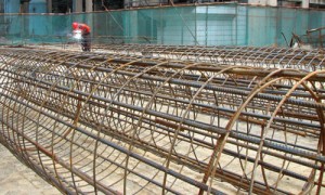 Bored pile cage
